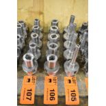 LOT/ (5) HSK100 TOOL HOLDERS [RIGGING FOR LOT #106 - $25 CAD PLUS APPLICABLE TAXES]