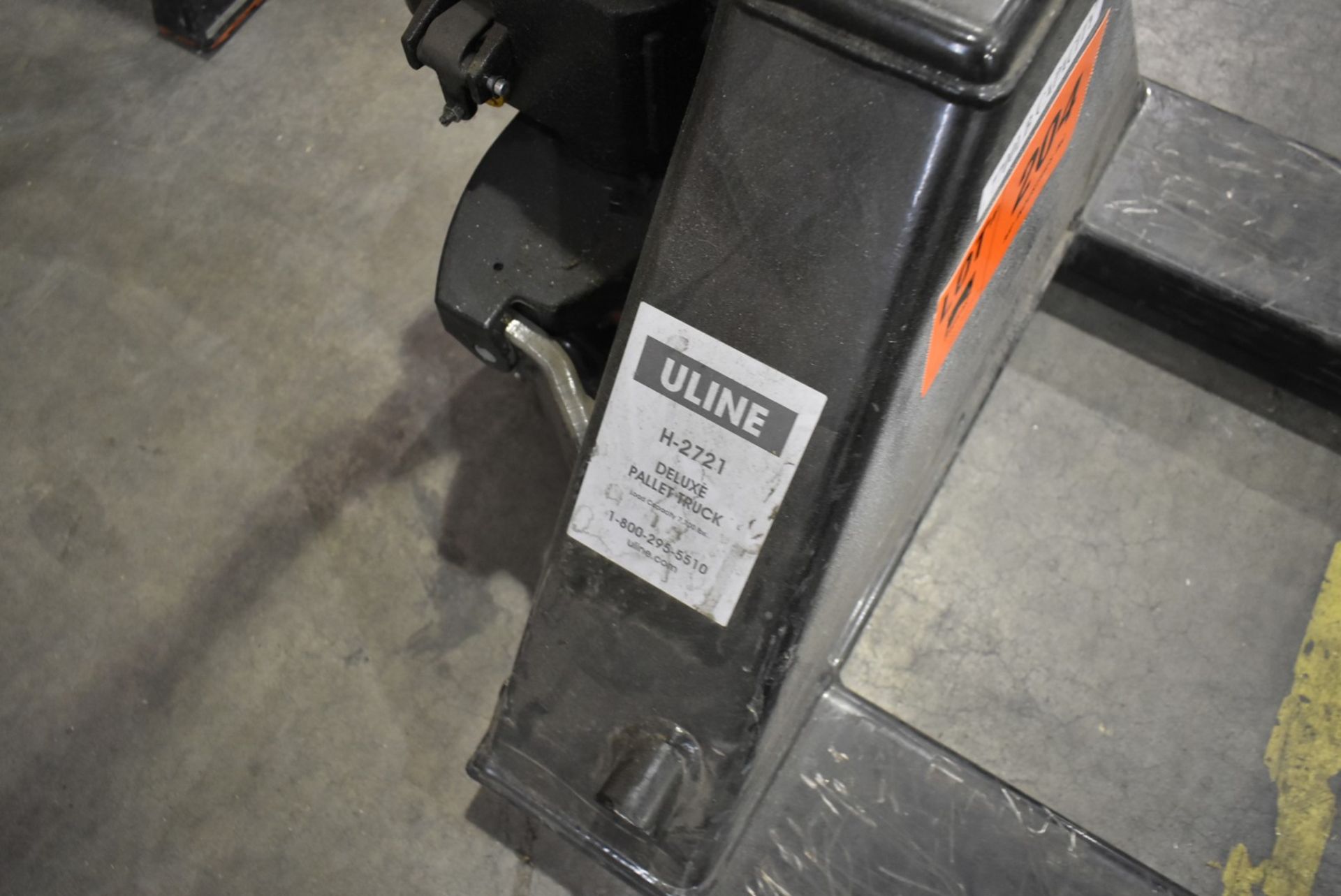 ULINE 7700LBS CAPACITY PALLET JACK [RIGGING FOR LOT #204 - $25 CAD PLUS APPLICABLE TAXES] - Image 2 of 2