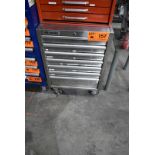 LOT/ TOOLBOX WITH CONTENTS CONSISTING OF HAND TOOLS, ZIP TIES, HELICOILS AND TAP SETS