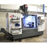 HAAS (2017) VF5/40XT CNC VERTICAL MACHINING CENTER WITH HAAS CNC CONTROL, 62" X 23" T-SLOT TABLE,