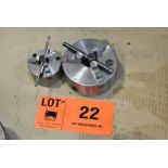 LOT/ 5" 3 JAW CHUCK AND 3" 3 JAW CHUCK