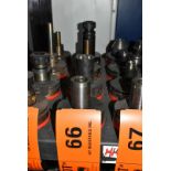 LOT/ (4) HSK100 TOOL HOLDERS [RIGGING FOR LOT #66 - $25 CAD PLUS APPLICABLE TAXES]