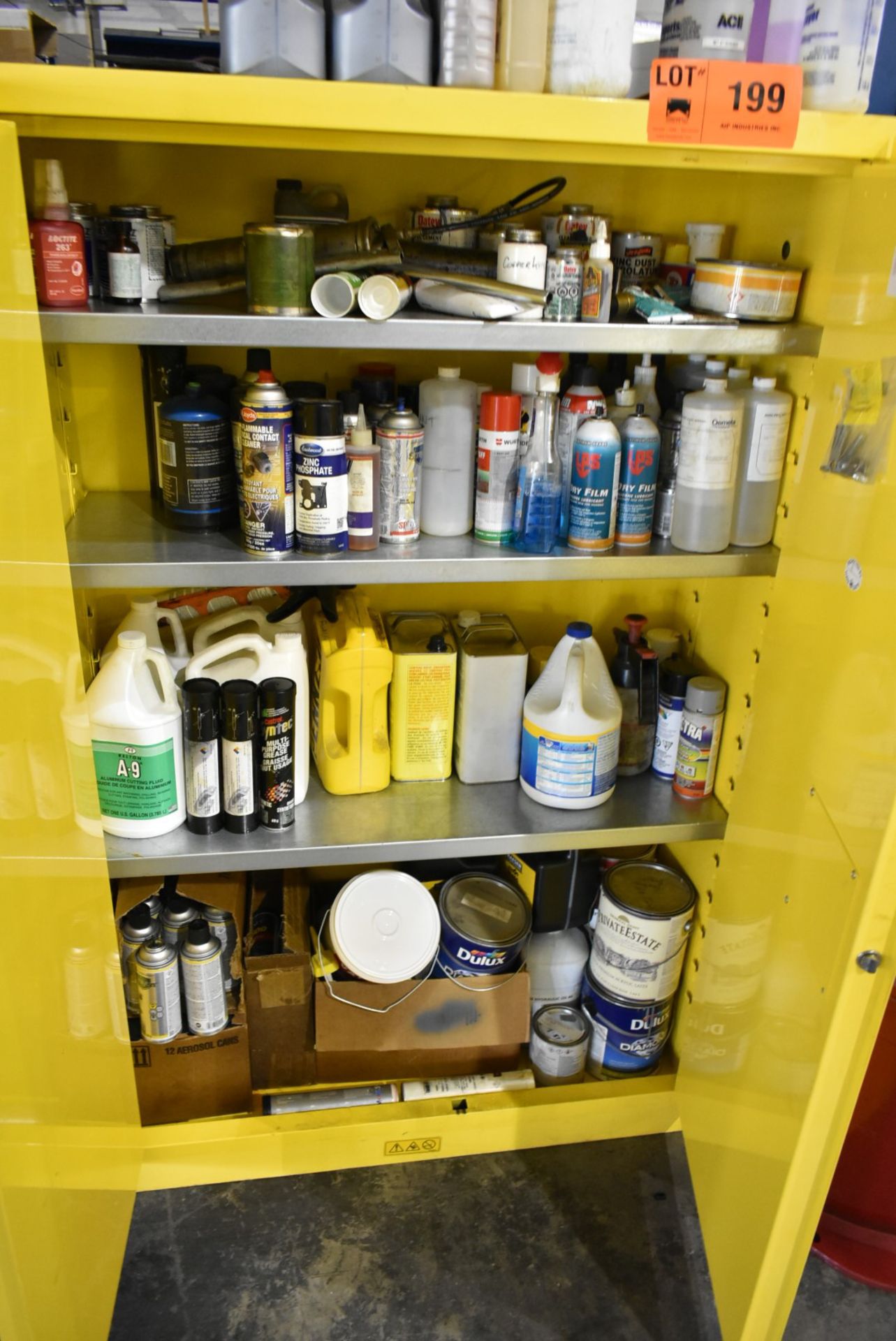 LOT/ FIREPROOF CABINET WITH CONTENTS - Image 2 of 2