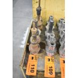 LOT/ (5) HSK100 TOOL HOLDERS [RIGGING FOR LOT #110 - $25 CAD PLUS APPLICABLE TAXES]