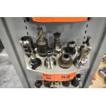 LOT/ (9) CAT40 TOOL HOLDERS [RIGGING FOR LOT #52 - $25 CAD PLUS APPLICABLE TAXES]