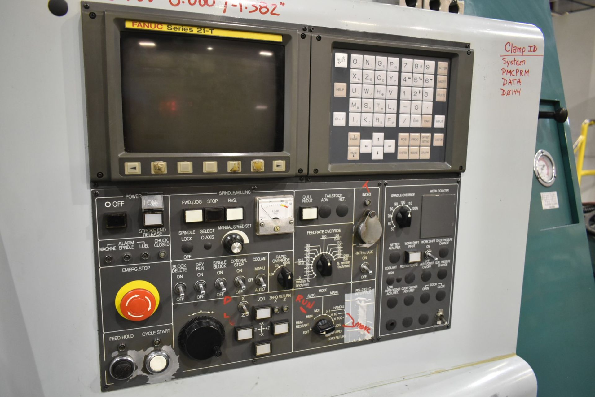 NAKAMURA TOME (2004) SC-300 CNC TURNING CENTER WITH FANUC SERIES 21T CNC CONTROL, KITIGAWA BB12 - Image 7 of 7