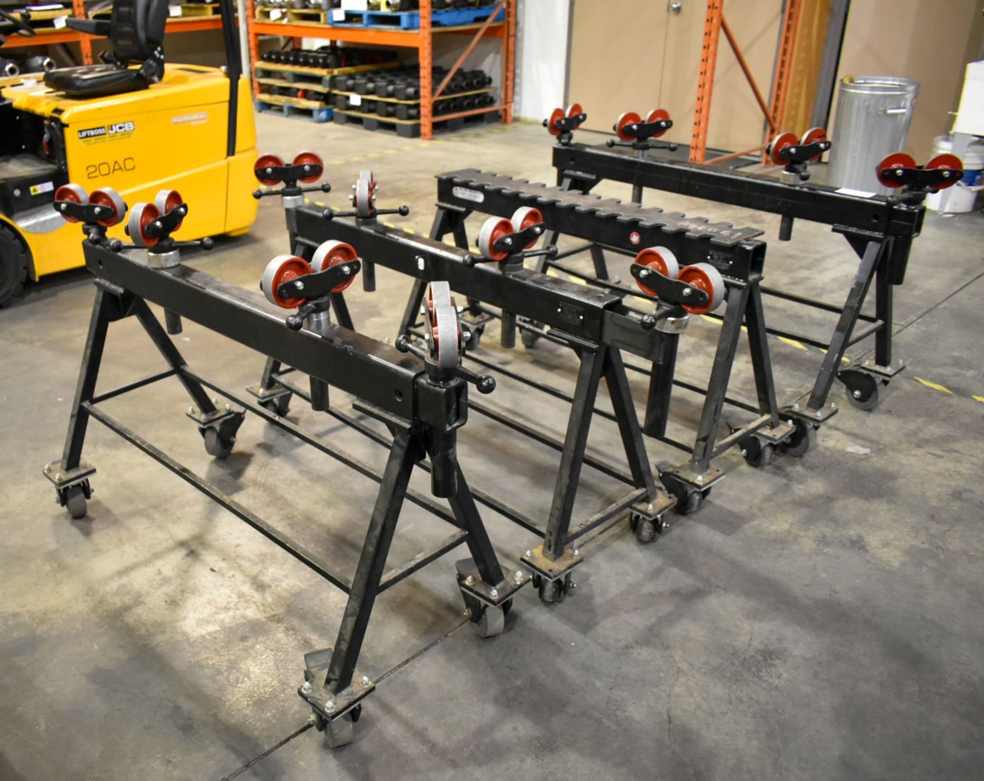 LJ 5000LBS CAPACITY WELDING ROLLER STANDS - Image 2 of 3