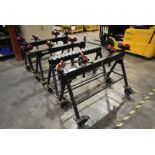LJ 5000LBS CAPACITY WELDING ROLLER STANDS [RIGGING FOR LOT #207A - $25 CAD PLUS APPLICABLE TAXES]