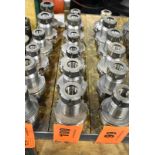 LOT/ (6) HSK100 TOOL HOLDERS