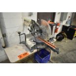 RIDGID 12" MITRE SAW [RIGGING FOR LOT #208 - $25 CAD PLUS APPLICABLE TAXES]
