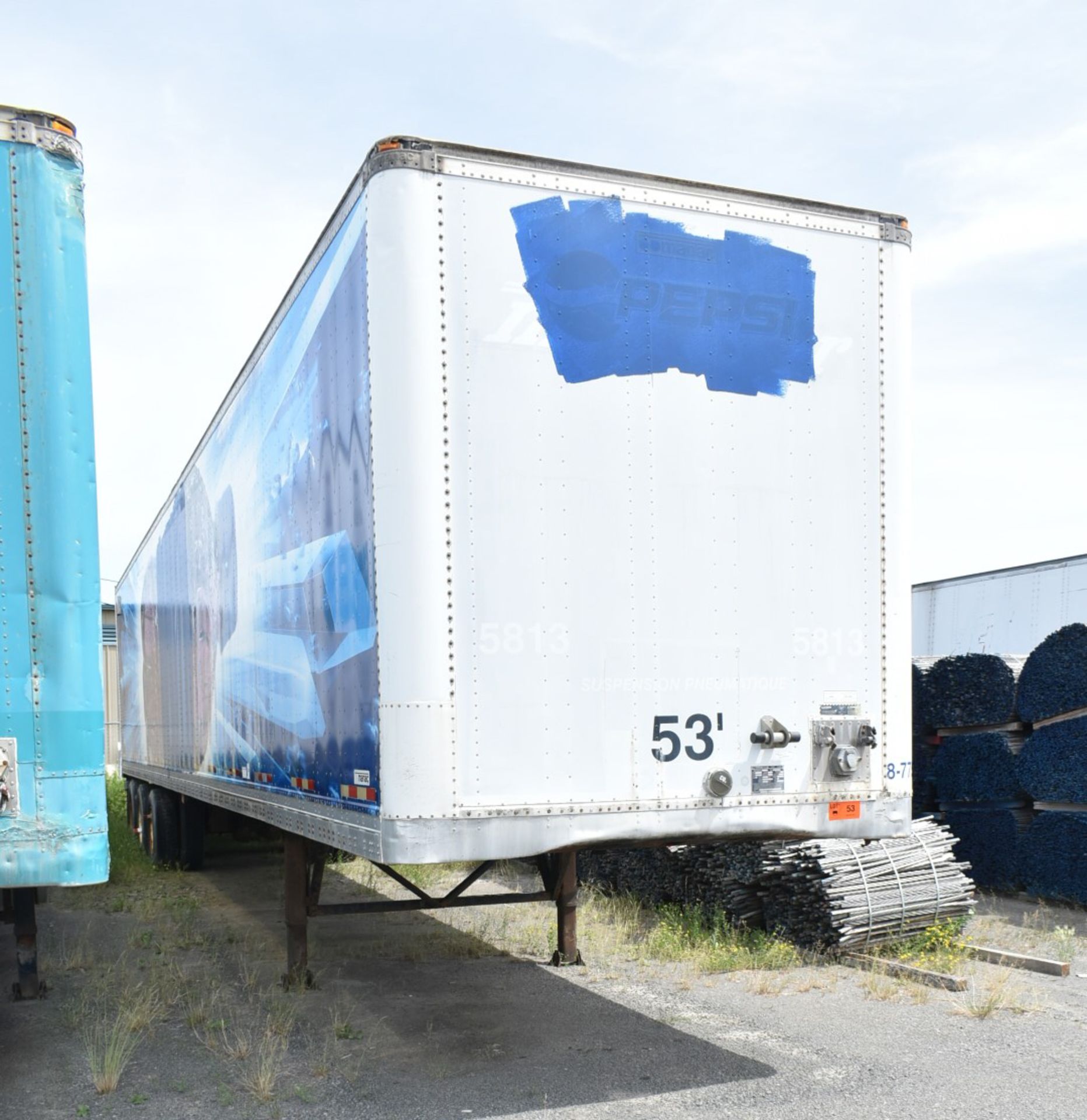 MANAC (1998) TRI-AXLE TRAILER (YARD/STORAGE USE ONLY) VIN: 2M59216110W155258 - Image 4 of 5