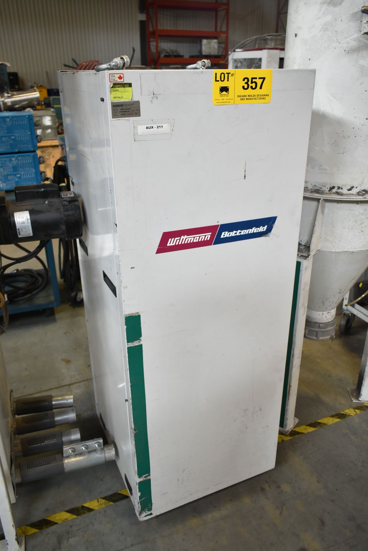 Wittmann Fuel Module Injection WITTMANN PLASTIC INJECTION MOLDING FEEDING SYSTEM CONSISTING OF ...