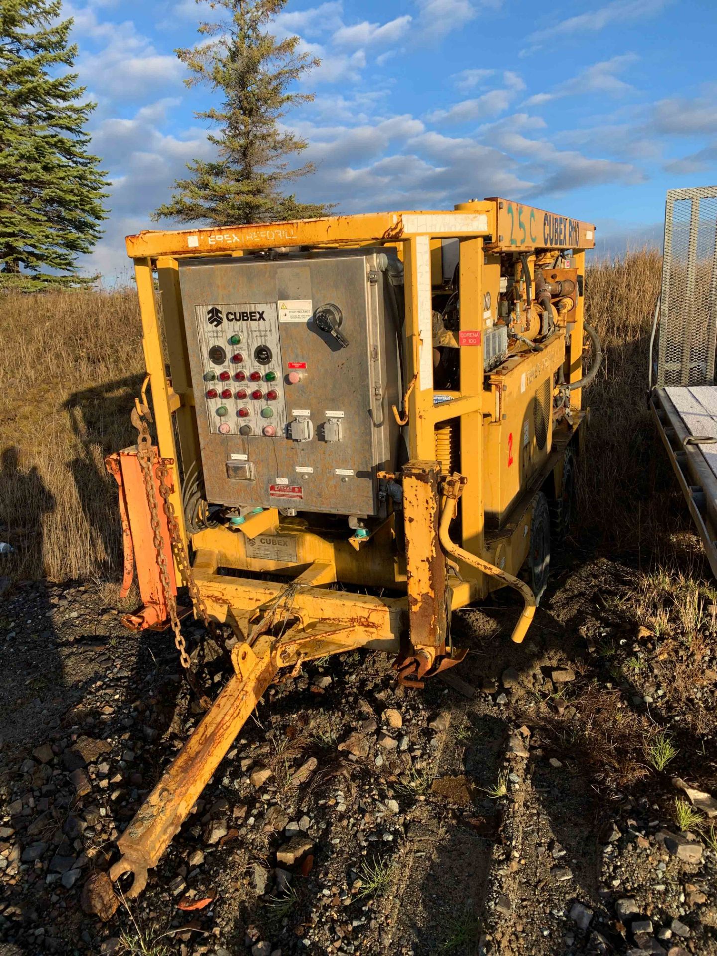 Cubex R110 CUBEX (2008) R110 TOW-BEHIND COMPRESSOR WITH 150 PSI OUTPUT, 10,908 ...