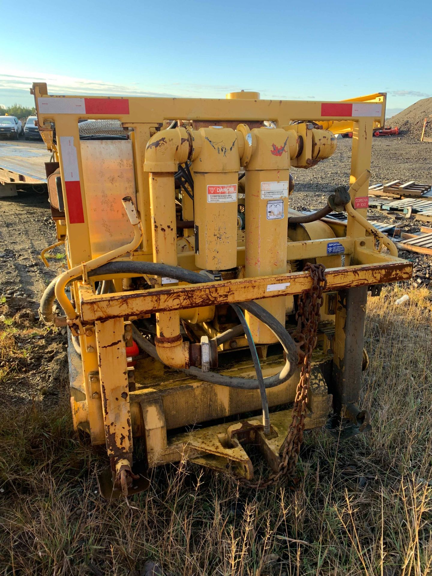 Cubex R110 CUBEX (2008) R110 TOW-BEHIND COMPRESSOR WITH 150 PSI OUTPUT, 10,908 ...