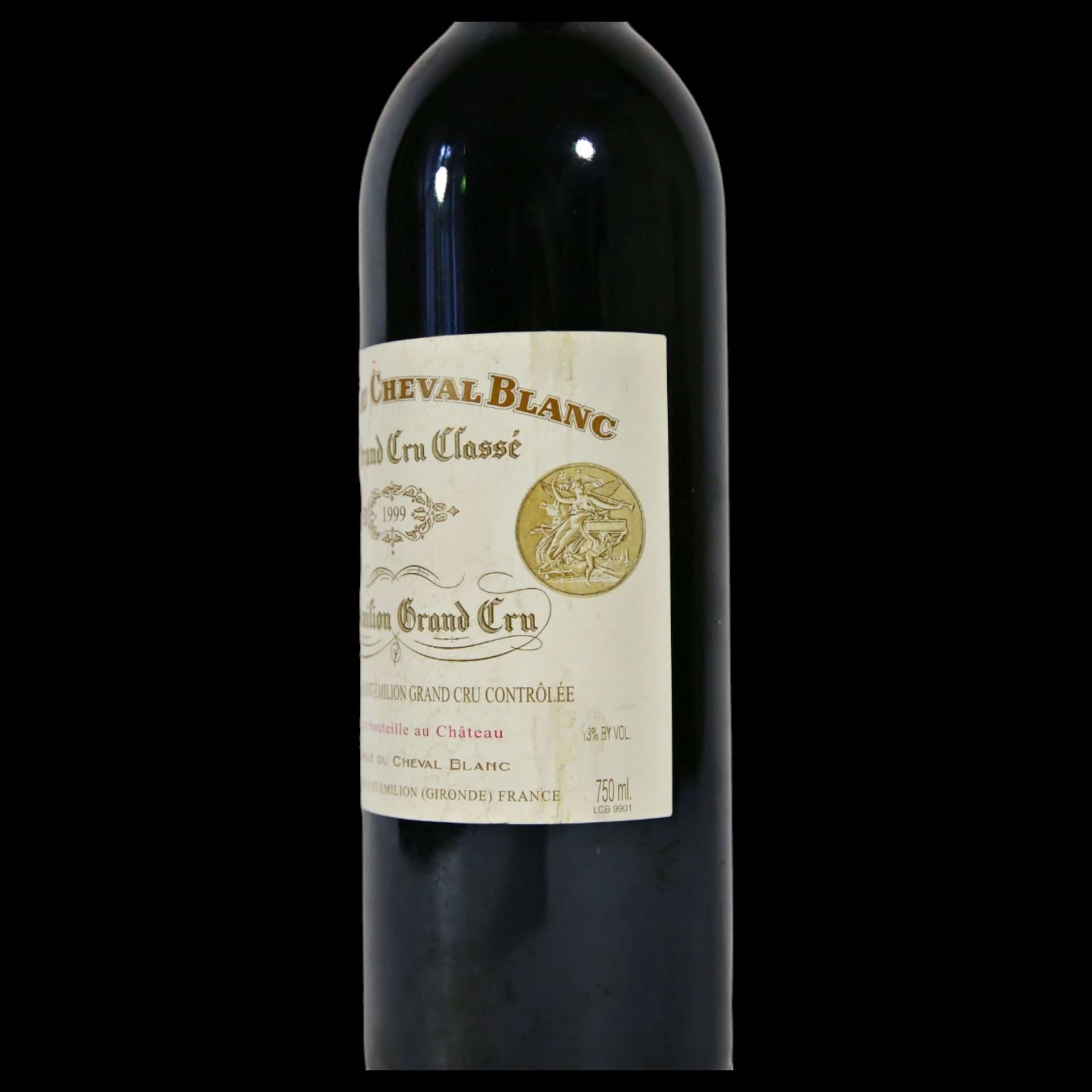 Bottle Vintage Chateau Cheval Blanc 1999, Bordeaux, Saint-Emilion Premier Grand Cru Classe. - Bild 11 aus 15