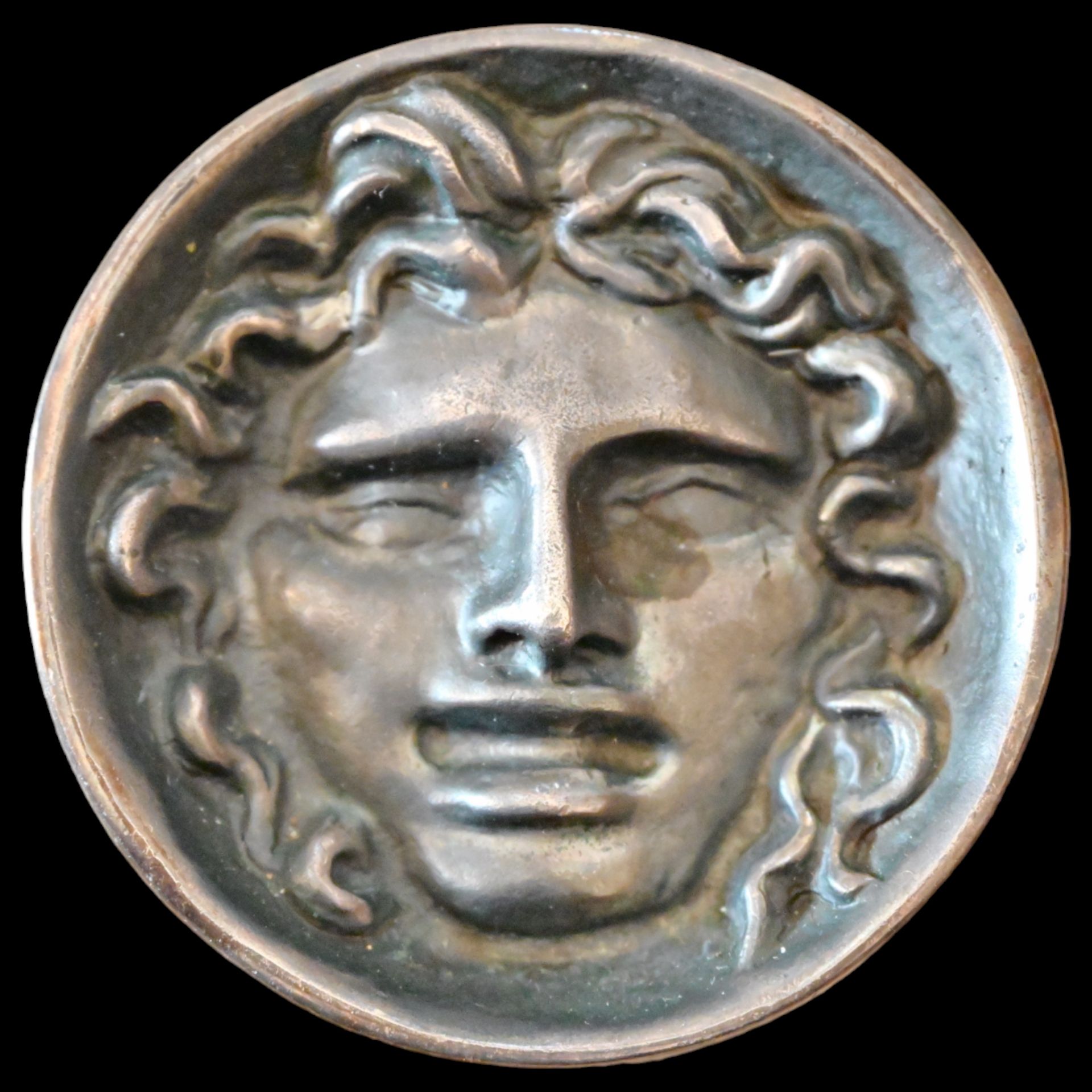 _Ernst Fuchs (1930 Ð 2015) "Adonis" silver medal, original case, signature of the author, 20th C. - Image 5 of 9