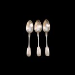 Lot of three tablespoons from the set of the Russian princess, fraulein of the Empress Countess Nina