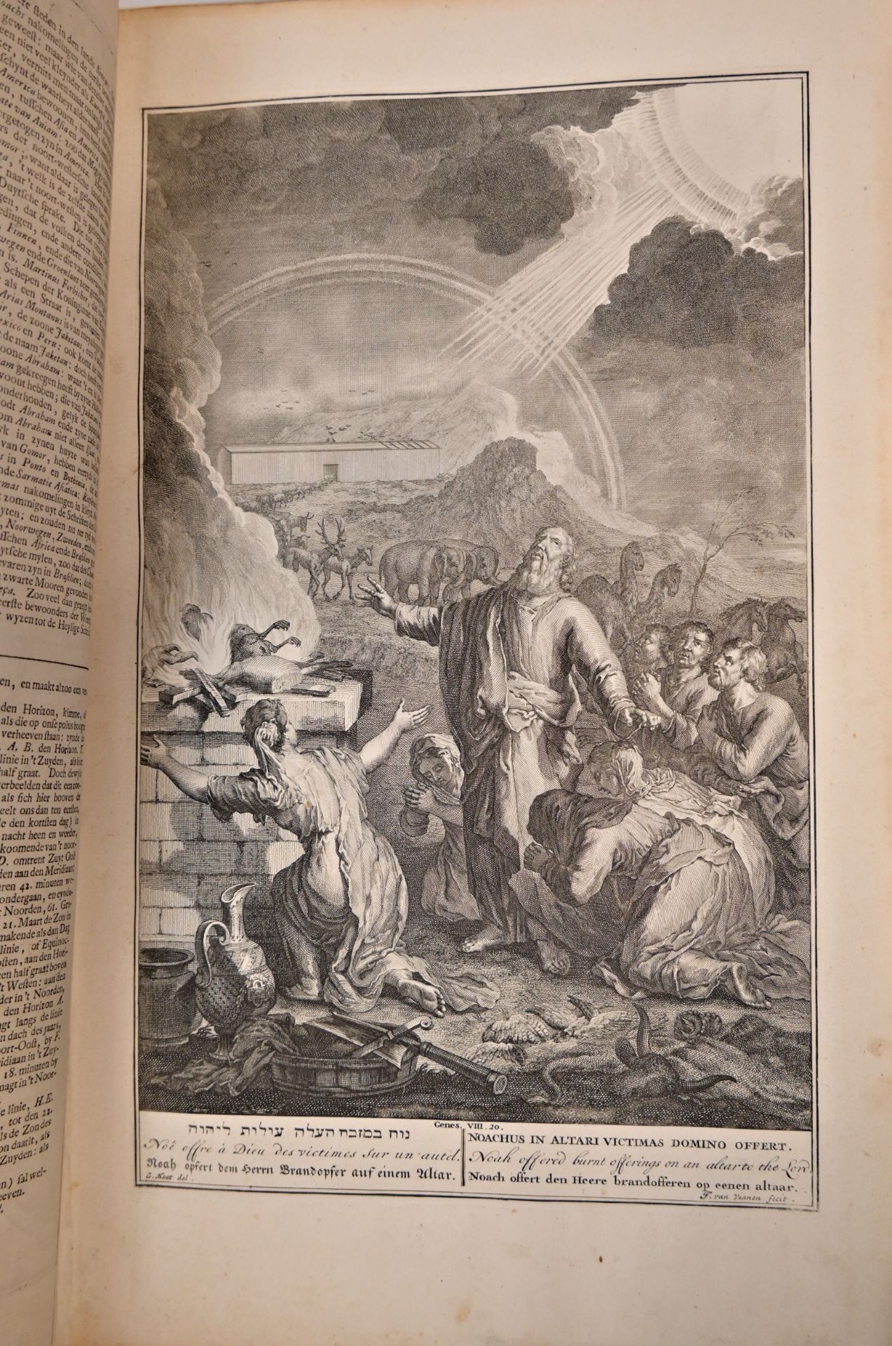 Rare Bible, High quality engravings, Large size, bound in leather, Amsterdam, 1663. - Bild 11 aus 37
