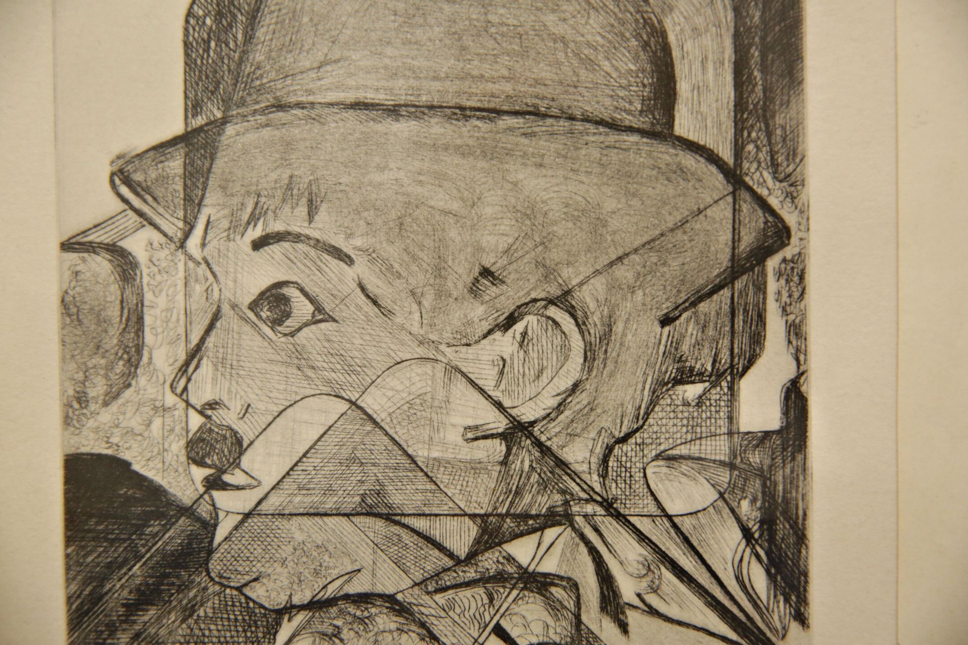 "Charlot"s Dream", etching, EA I/X, 1986, signed by Tomislav, French painting of the 20th C. Collect - Image 4 of 6