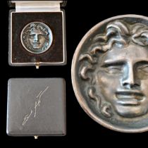 _Ernst Fuchs (1930 Ð 2015) "Adonis" silver medal, original case, signature of the author, 20th C.