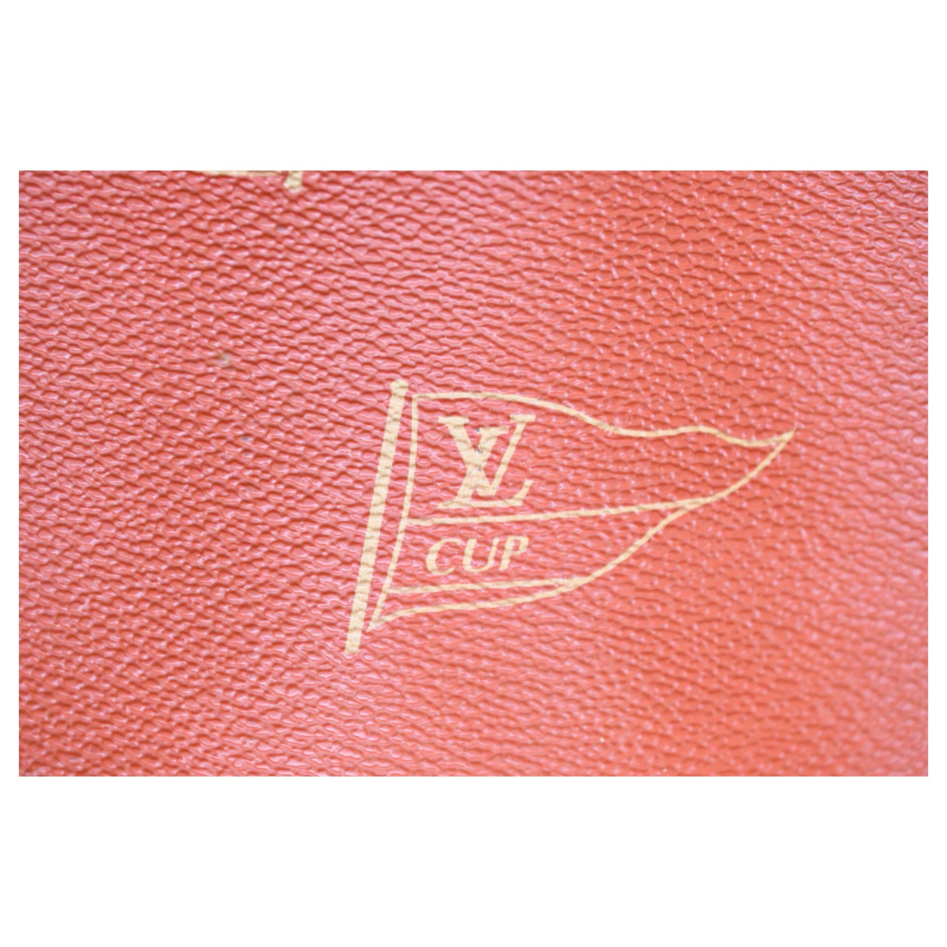 Rare Authentic Vintage Louis Vuitton garment bag, from the 1995 America's Cup, excellent condition. - Bild 2 aus 9