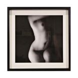 Marc JONES "Naked woman", 2006, framed black on white print, 4/8, 2006. Contemporary French art.