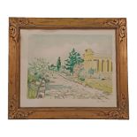 YVES BRAYER (1907-1990), Lithograph, "Pompei", 146/175, 20th Century, French.