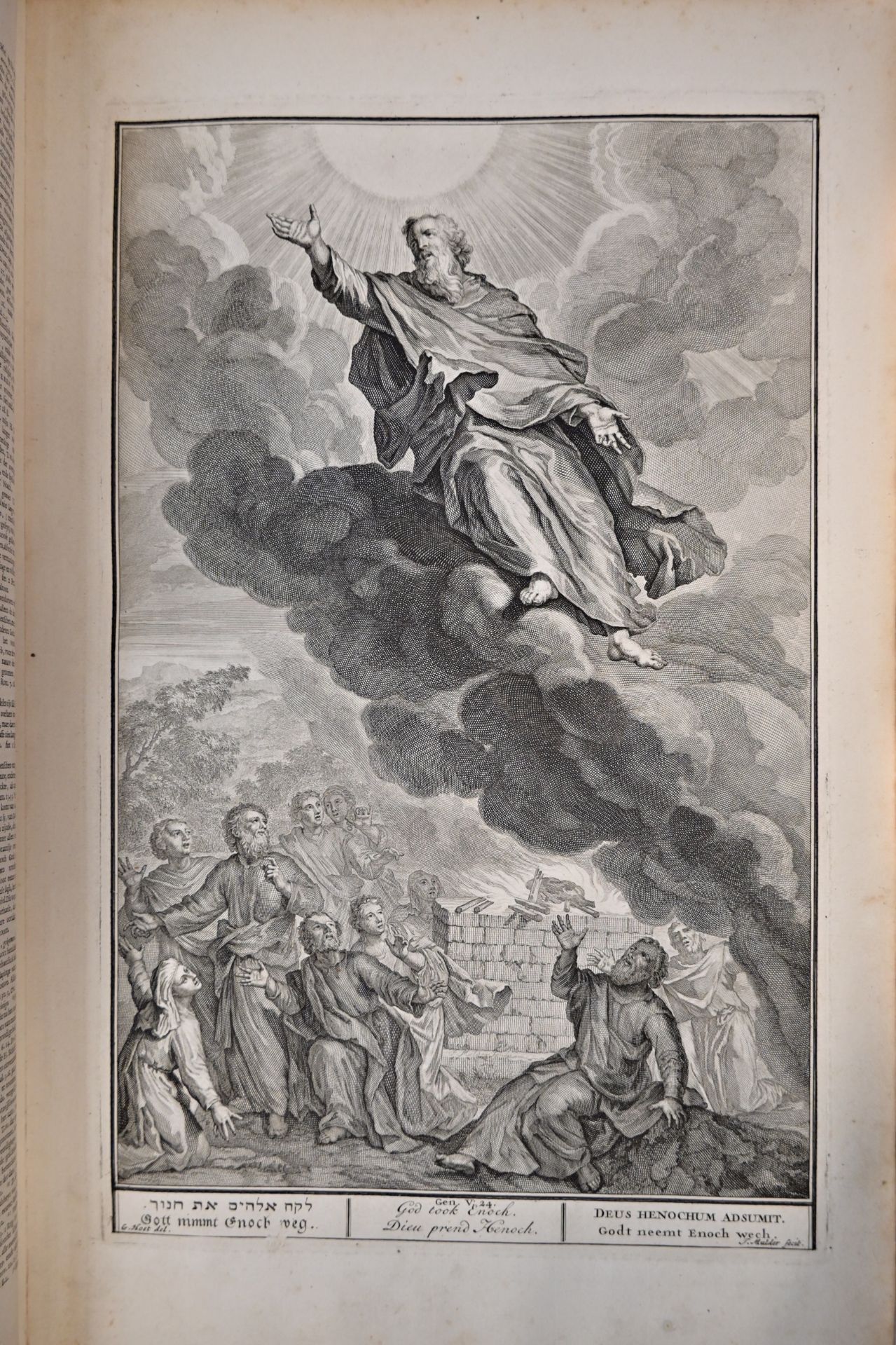 Rare Bible, High quality engravings, Large size, bound in leather, Amsterdam, 1663. - Bild 8 aus 37