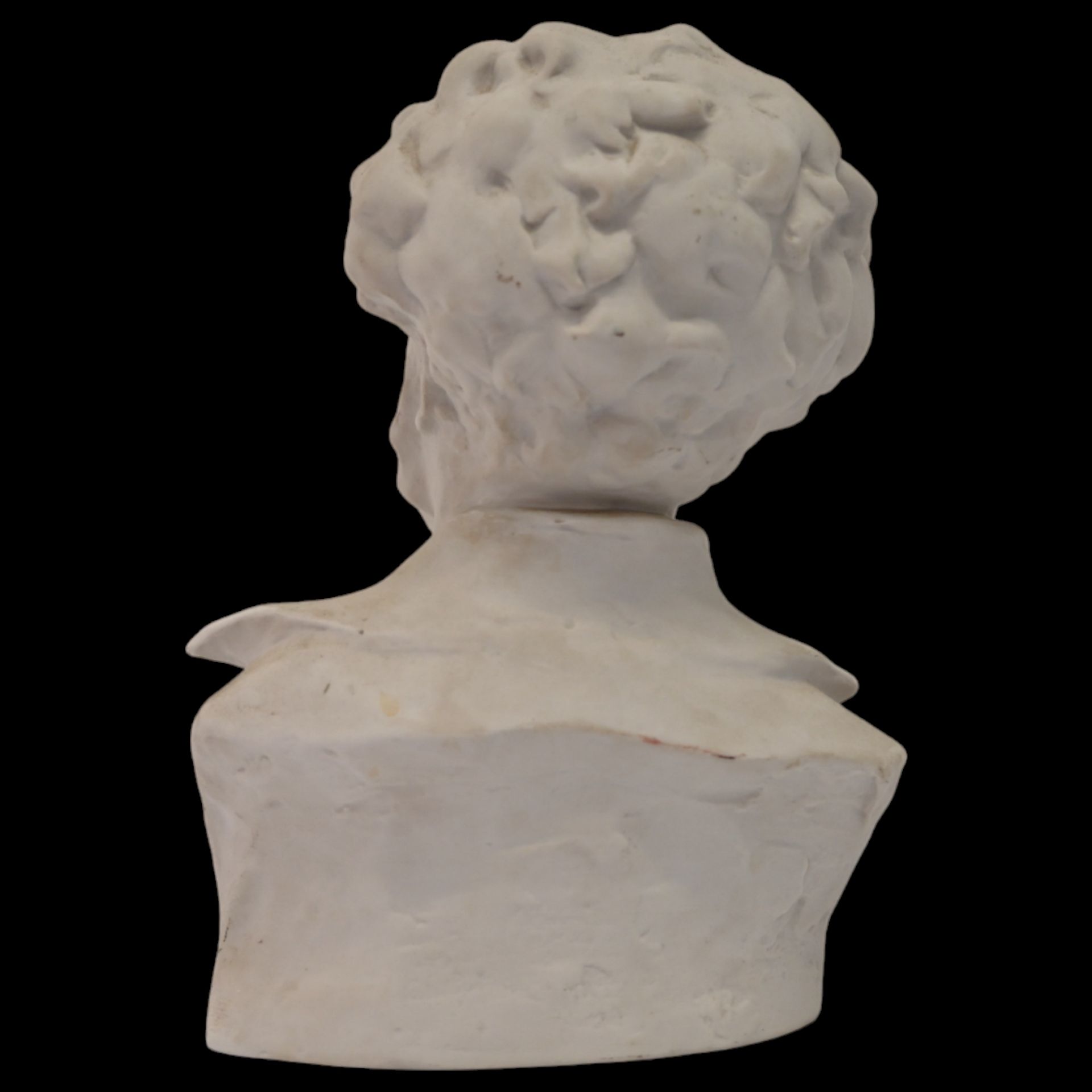 Bust of Alexander Pushkin, Porcelain, LFZ Mark, Leningrad Porcelain Factory, Russia 20th C. - Bild 6 aus 9