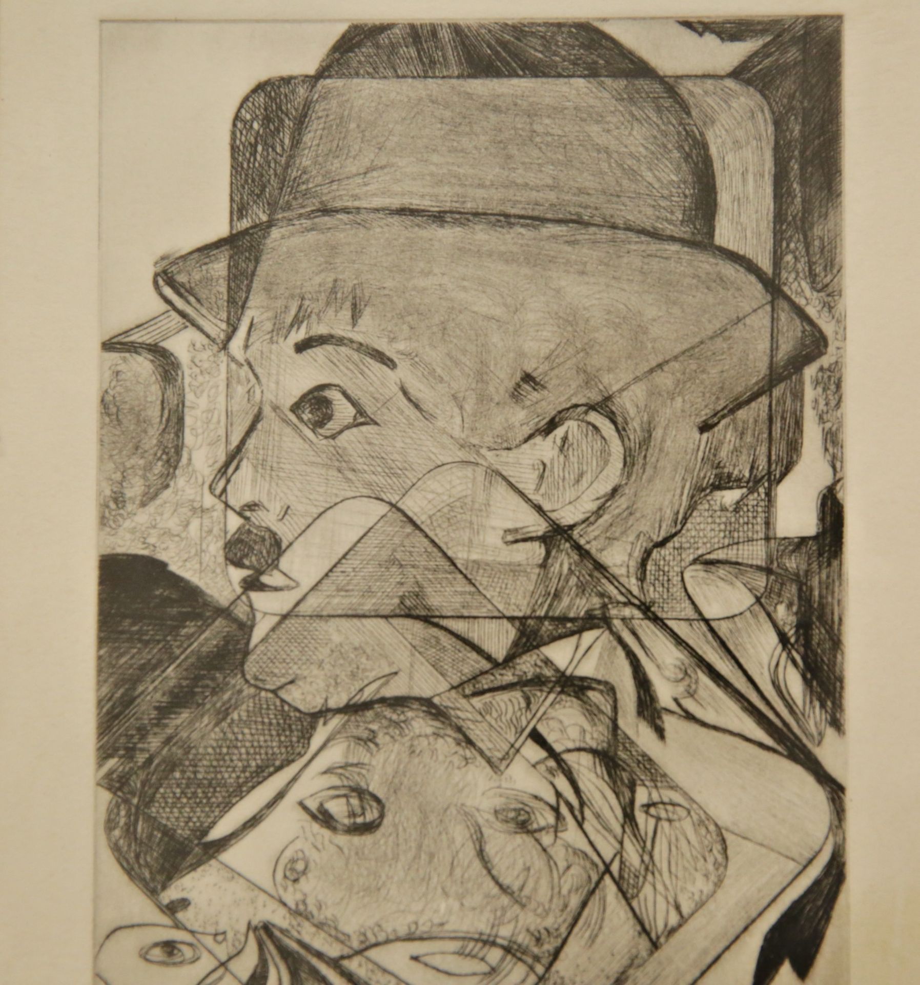 "Charlot"s Dream", etching, EA I/X, 1986, signed by Tomislav, French painting of the 20th C. Collect - Bild 5 aus 6