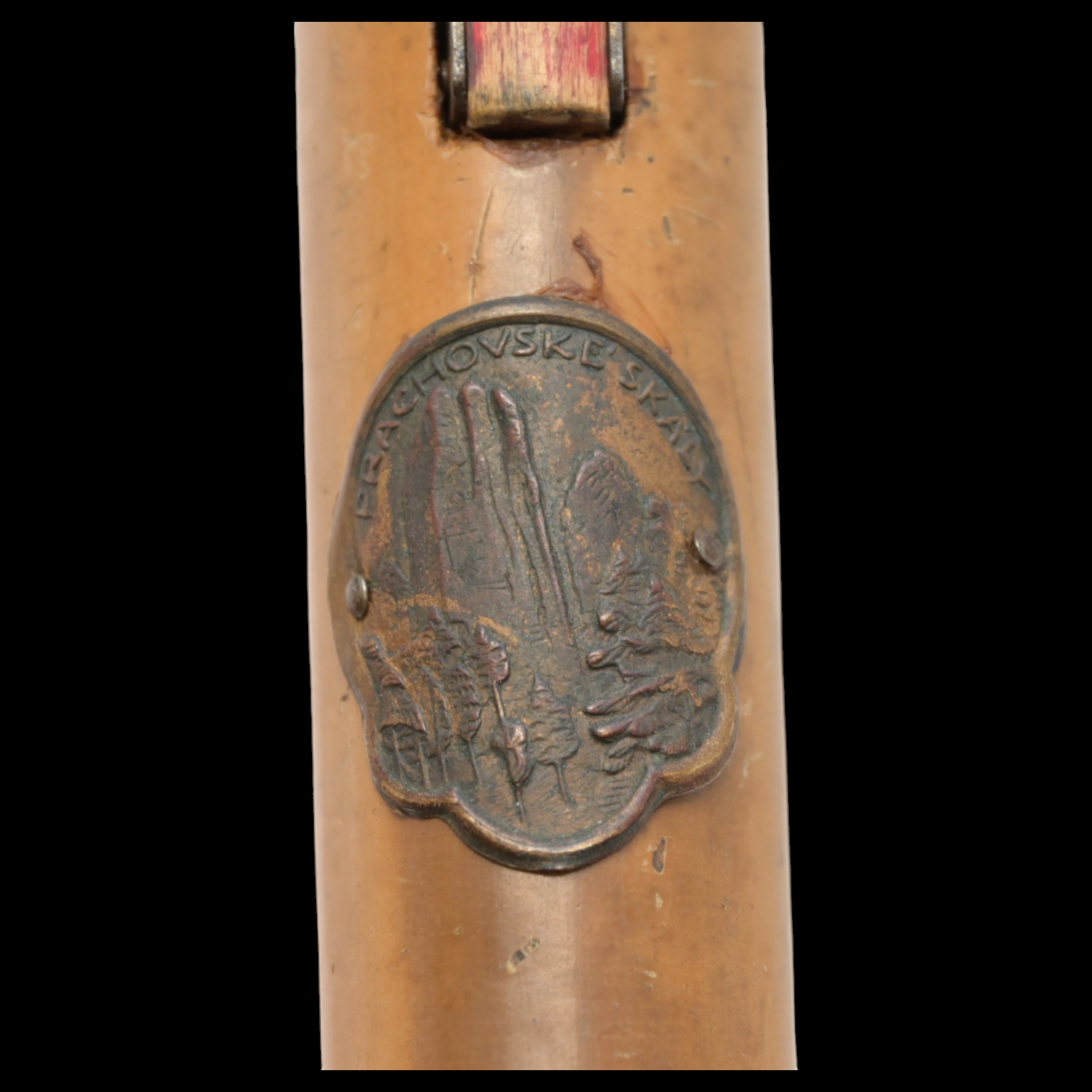 A rare Walking Stick Cane, Harmonica, Czech Republic, early 20th century. - Image 5 of 6