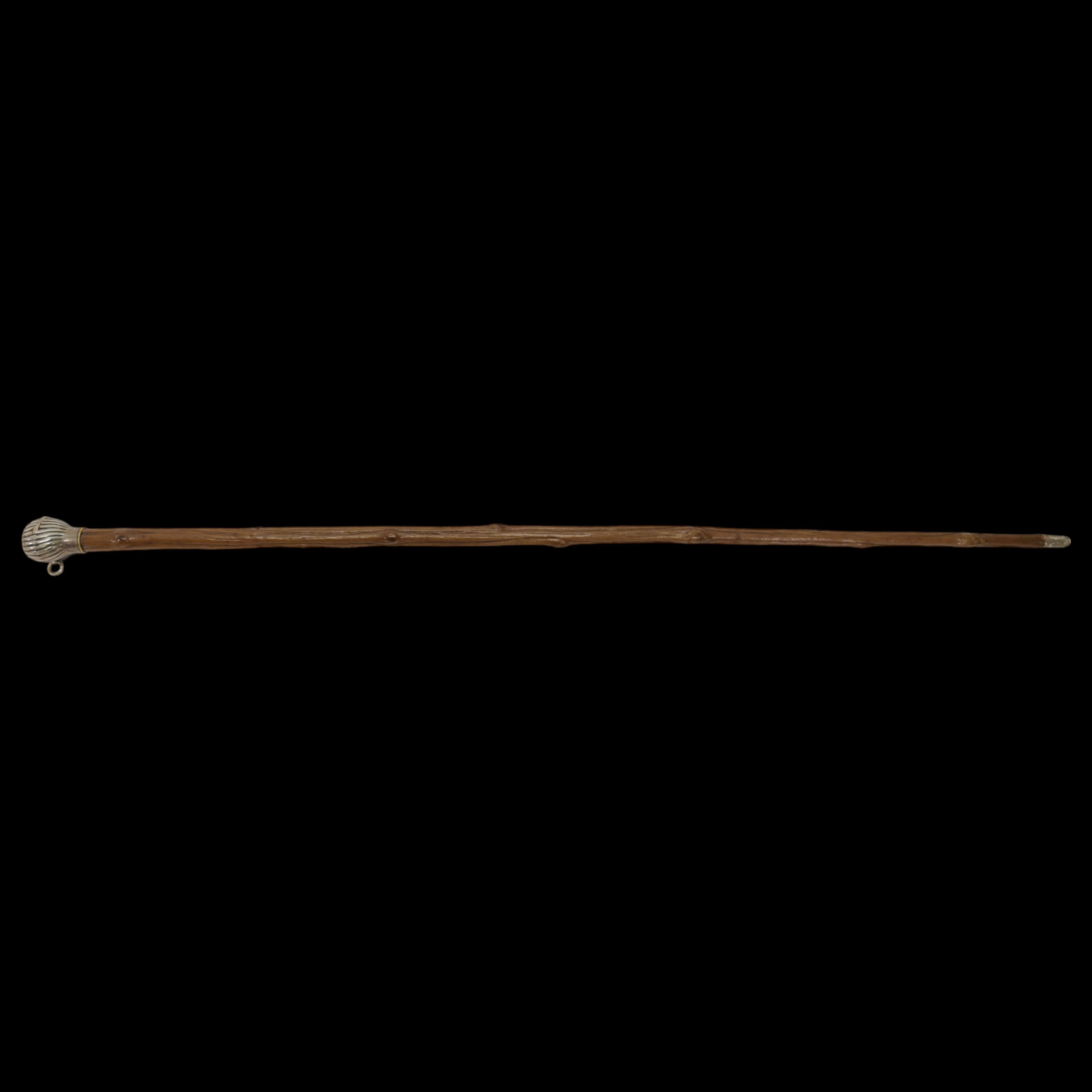 A Rare Walking Stick, cane with lighter, late 19th - early 20th century. - Image 2 of 7