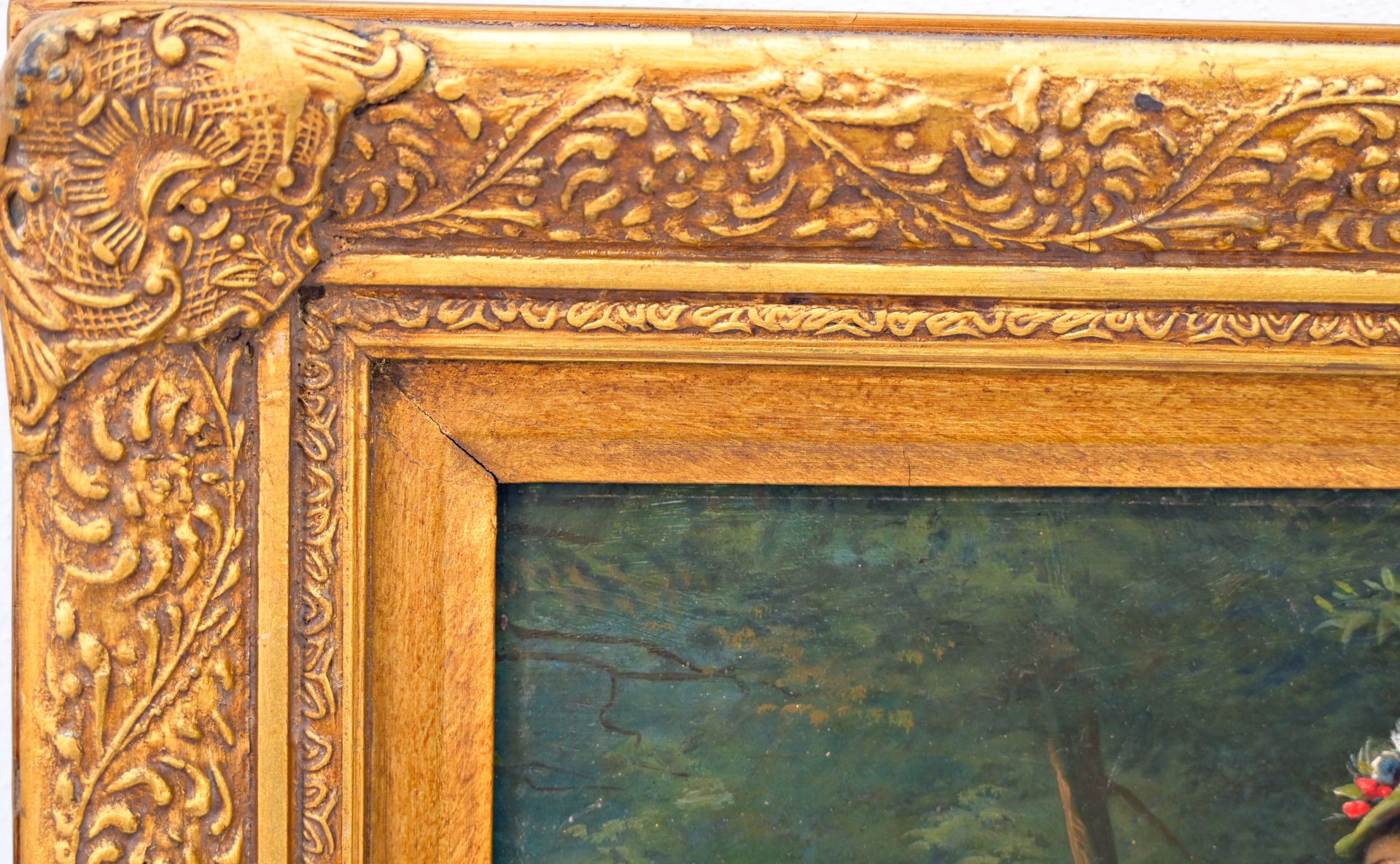 European painting, late 19th early 20th century, oil on panel. - Bild 4 aus 5