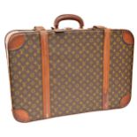 Vintage Louis Vuitton Soft Sided Suitcase, 20th century.