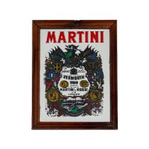 RARE MARTINI VINTAGE ADVERTISING MIRROR