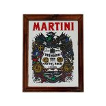 RARE MARTINI VINTAGE ADVERTISING MIRROR