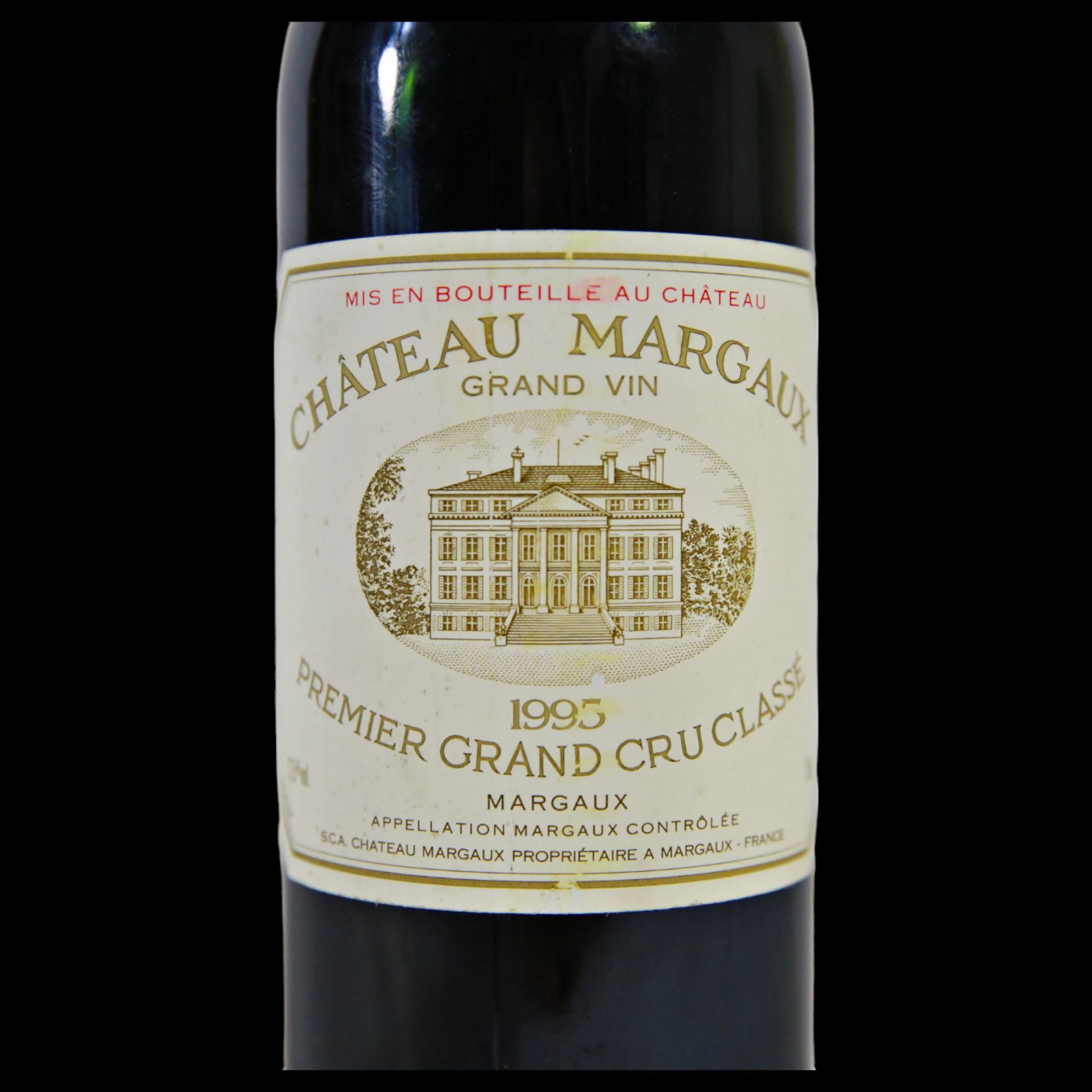 Bottle Vintage Chateau Margaux 1995, Premier Cru Classe. - Bild 11 aus 12