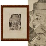 "Charlot"s Dream", etching, EA I/X, 1986, signed by Tomislav, French painting of the 20th C. Collect