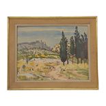 YVES BRAYER (1907-1990) 20th Century, French, Watercolor on paper.