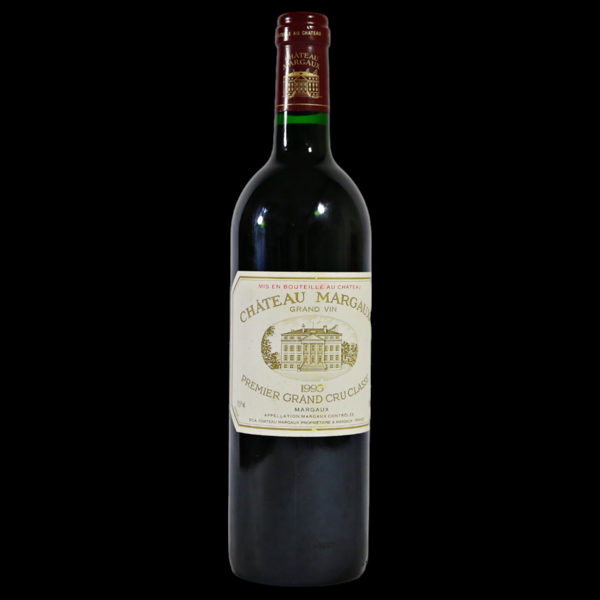Bottle Vintage Chateau Margaux 1995, Premier Cru Classe. - Bild 7 aus 12