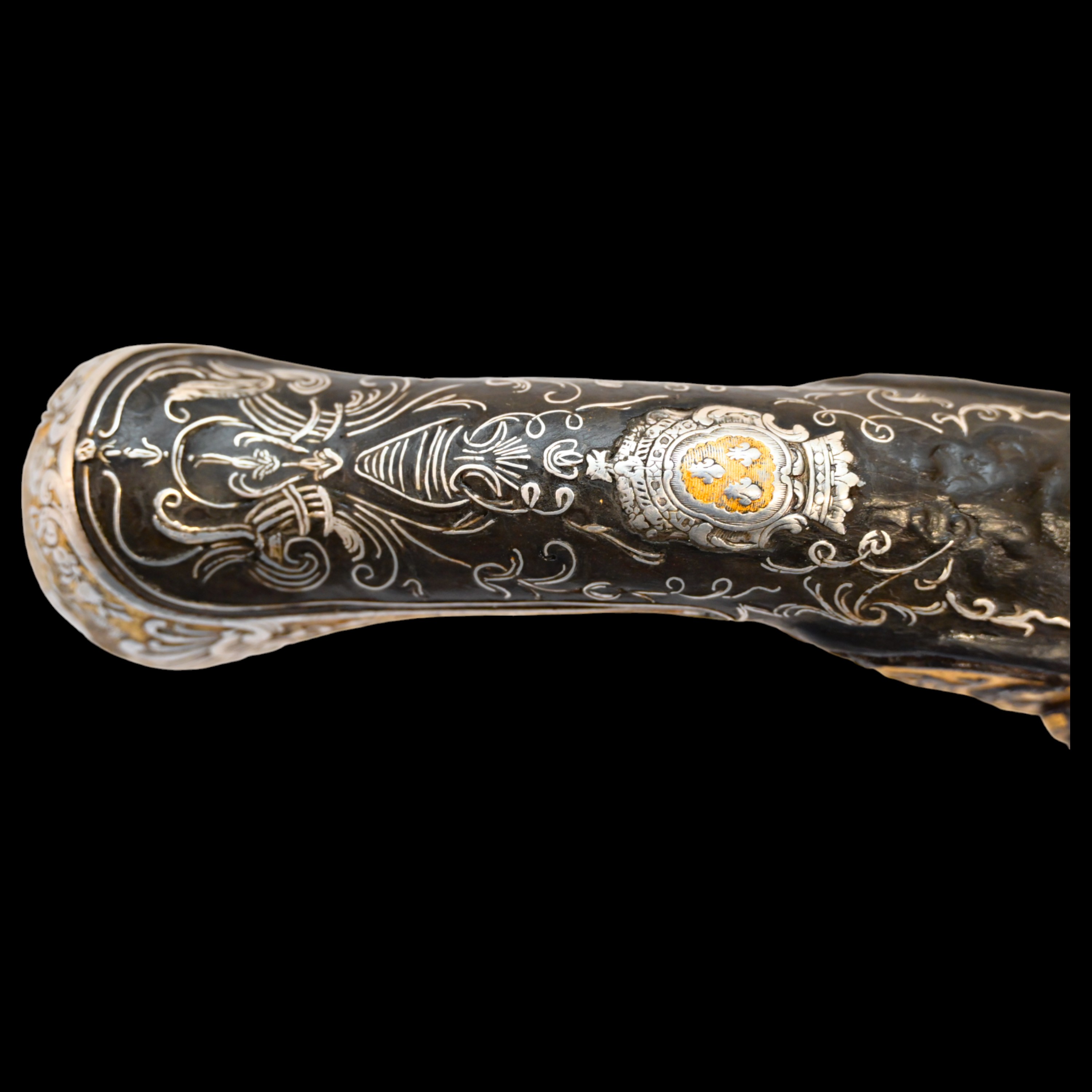 A unique flintlock pistol of Charles Philippe - future King Charles X, France, 1780s. - Image 5 of 11