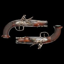 A fine pair of French pistols by Luzier-Givolat, end of 18th