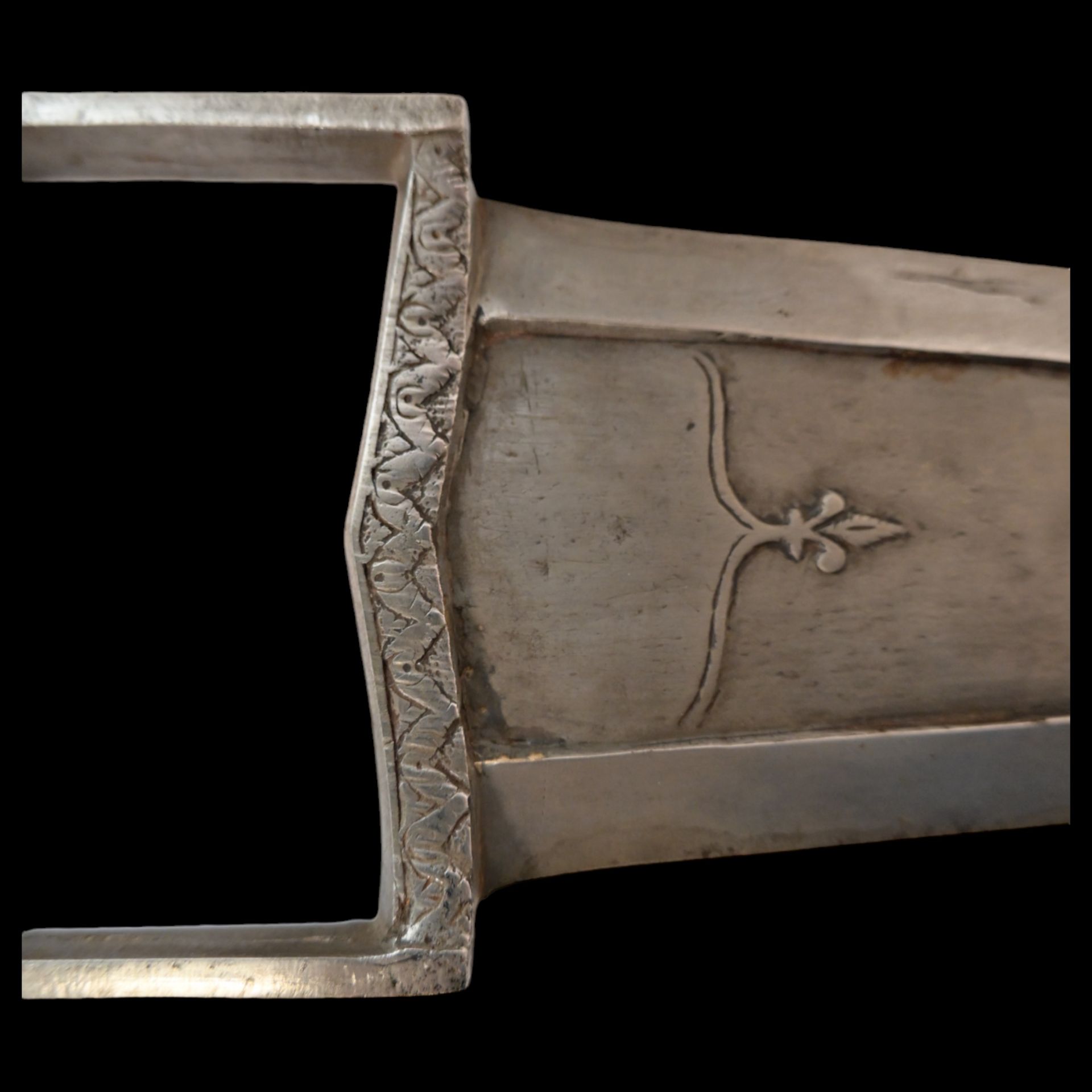 Beautiful 18 century Indian Katar dagger. - Bild 6 aus 12