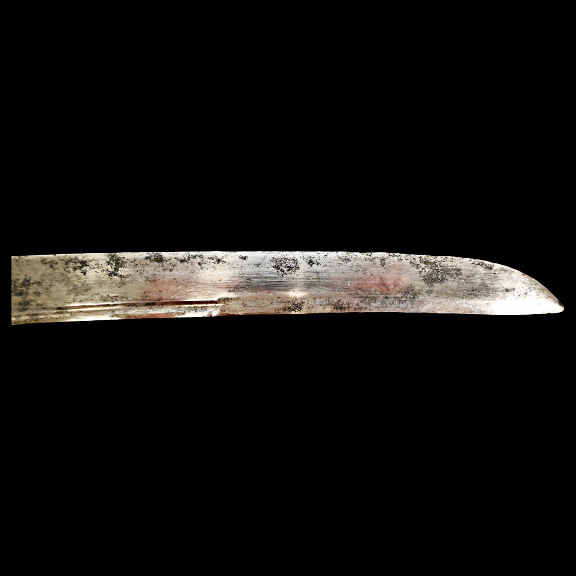 German hunting saber with knife, last half of the 18th century. - Bild 19 aus 26