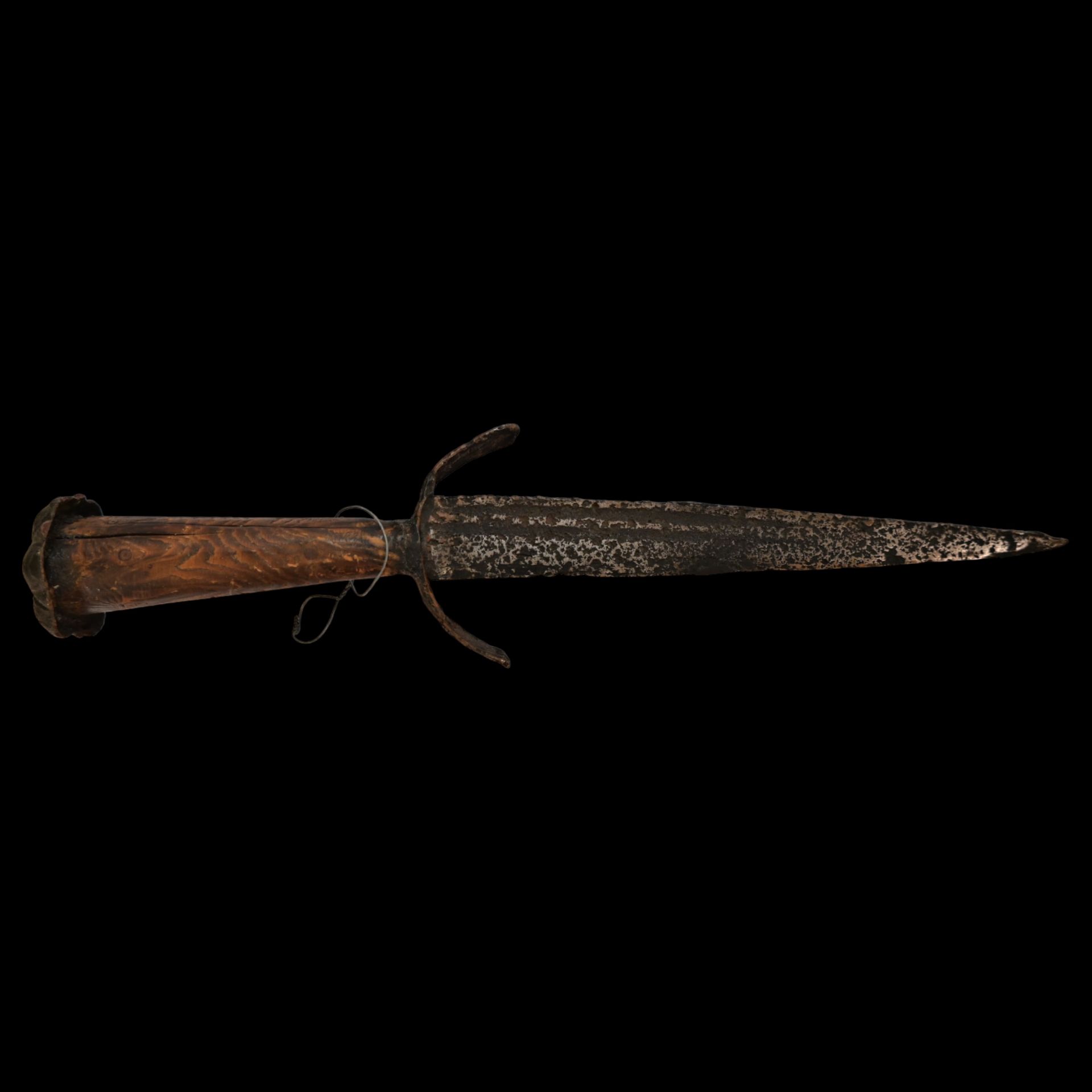 Rare Medieval Dagger 15th century AD. - Image 2 of 4