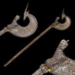 Rare Indian ceremonial axe. 19th century.