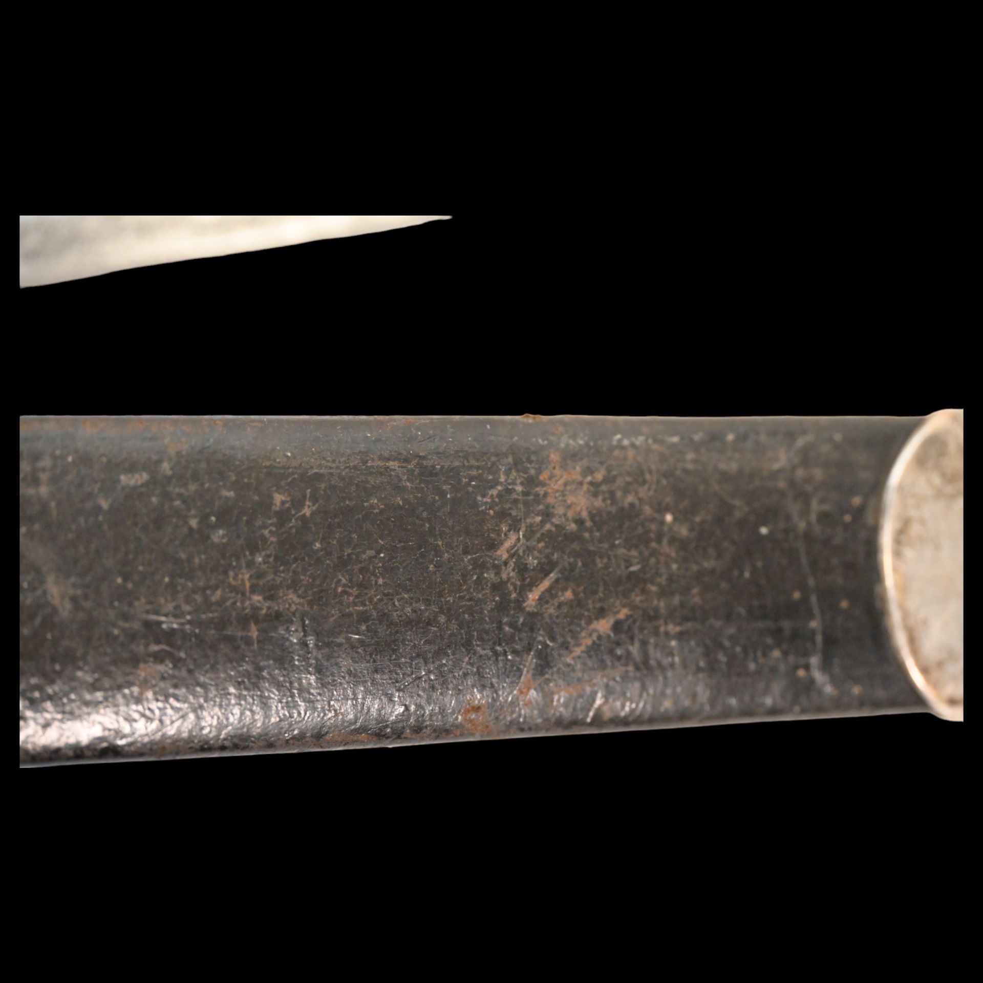 Rare hunting dagger, silver plated, gilding, precious stones, Russian Empire, 1890. - Image 28 of 29
