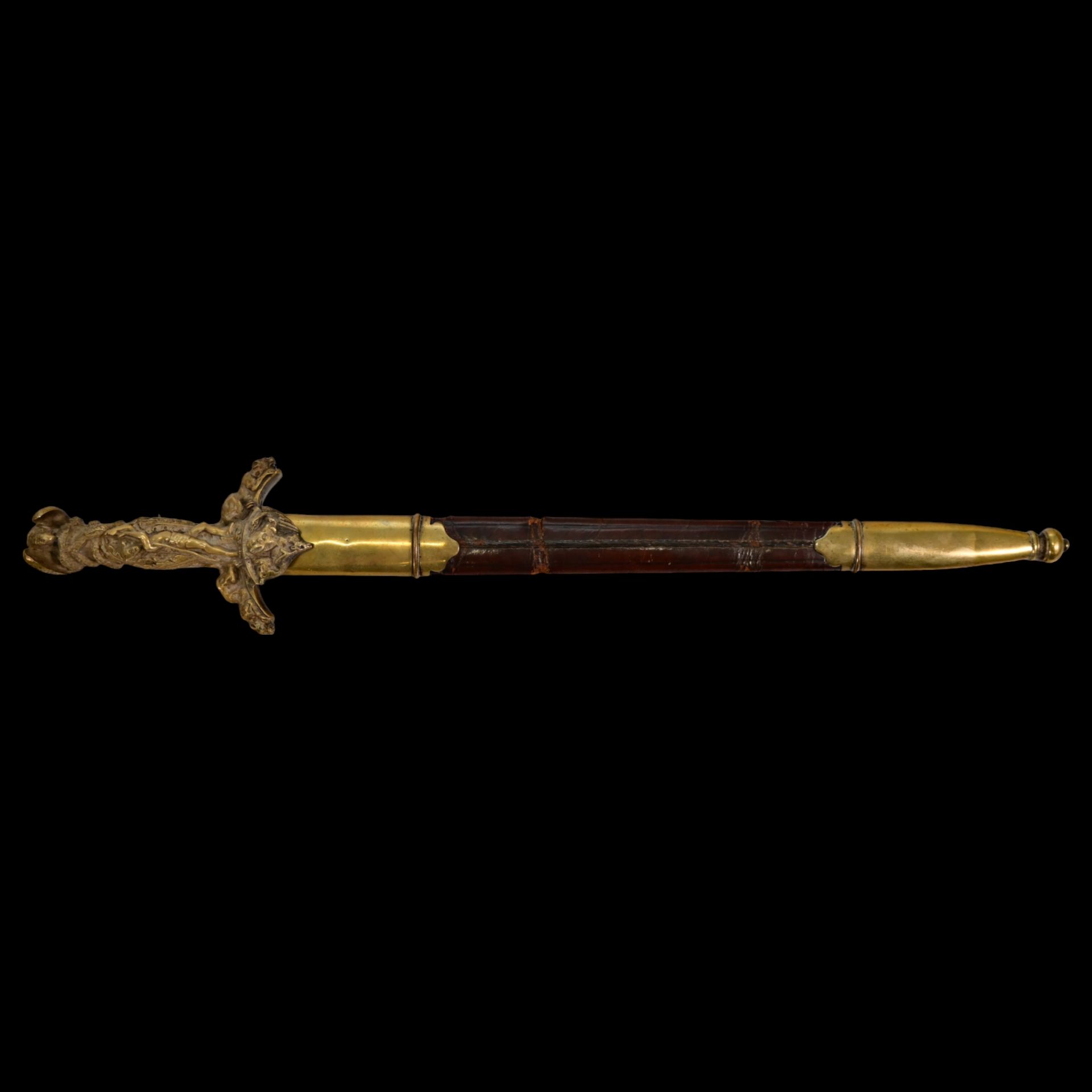 German short hunting sword, P D Luneschloss, Solingen, Germany, second quarter of the 19th century. - Bild 5 aus 24