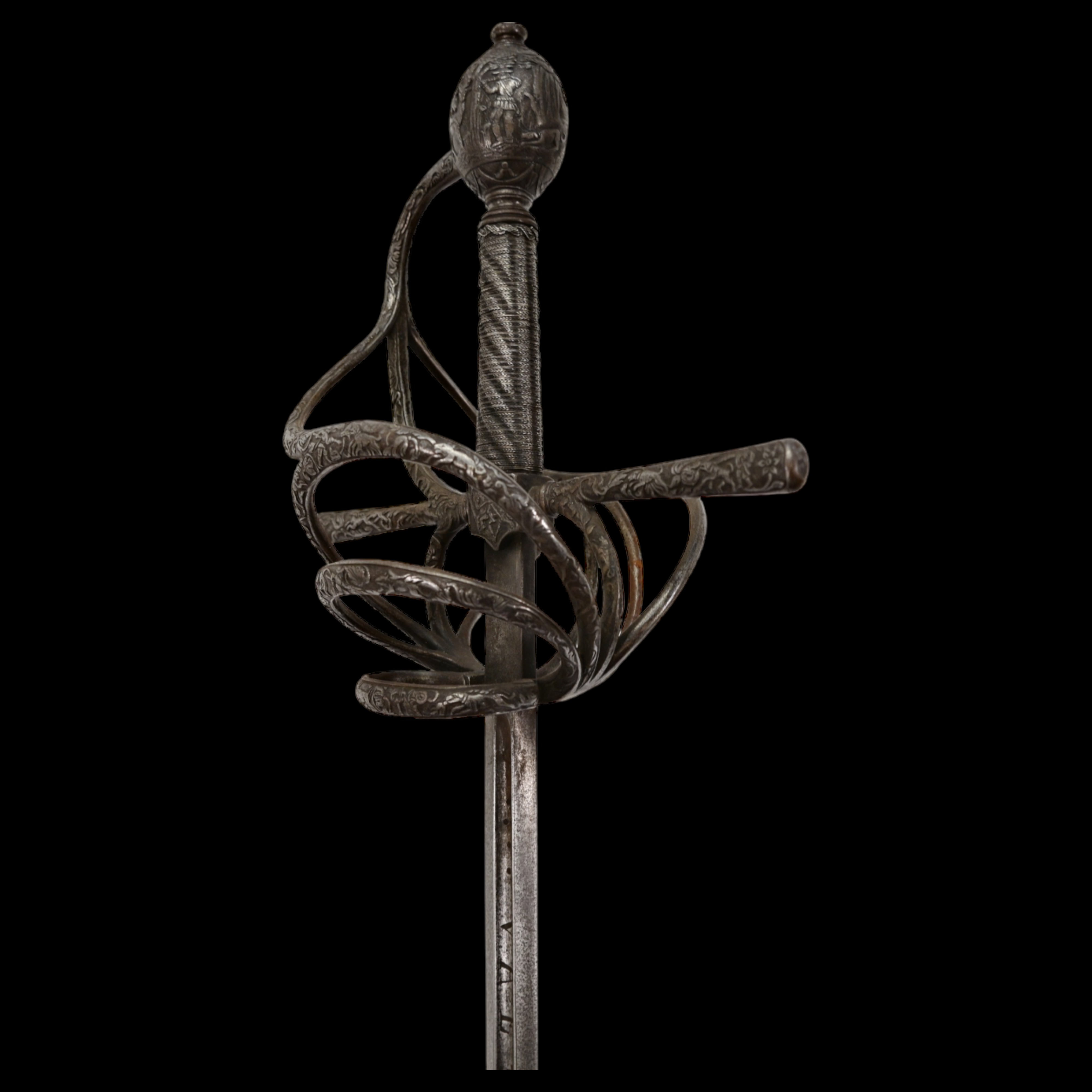 Beautifully decorated Rapier, Germany. 19th century. - Image 13 of 17