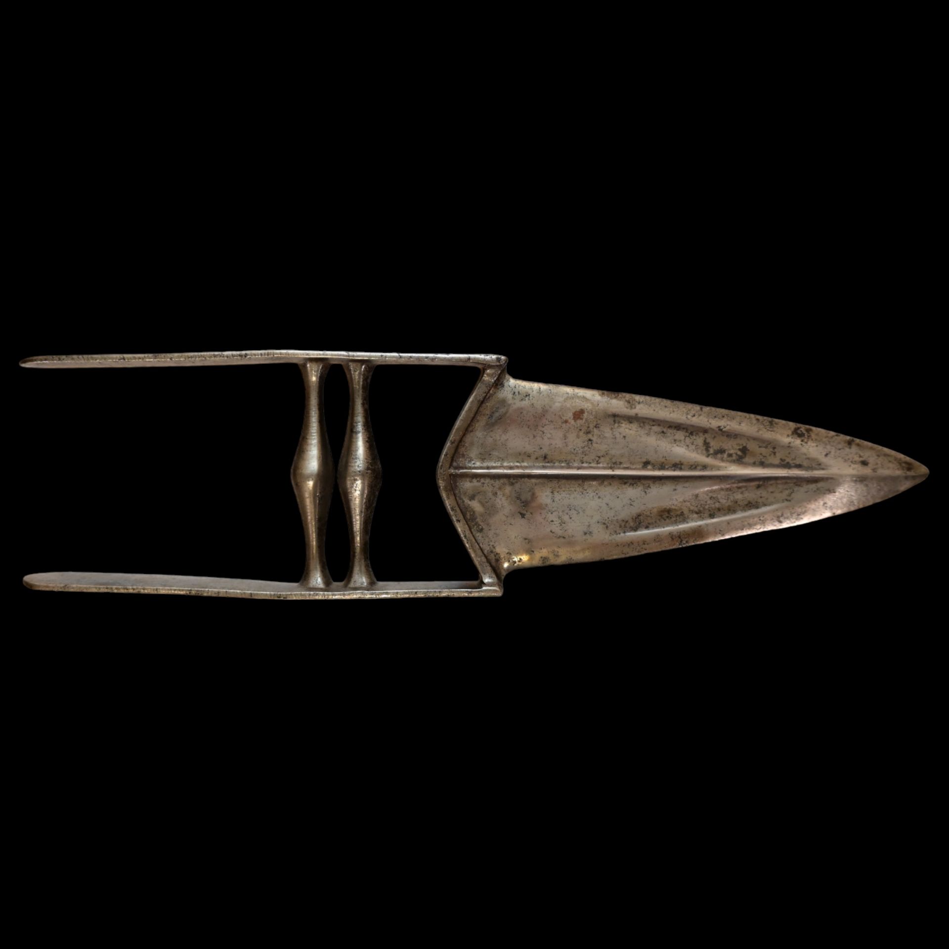 South Indian Katar dagger, 18th century. - Bild 3 aus 5